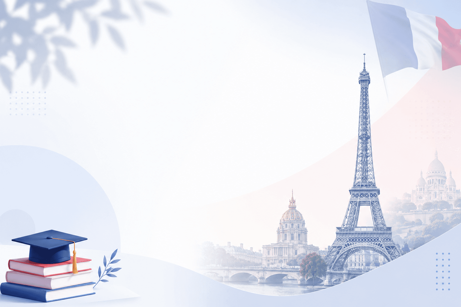 Paris inspired architectural background
